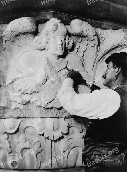 Sculptor Sculpture Artists Stonemason Kunstkandwerk