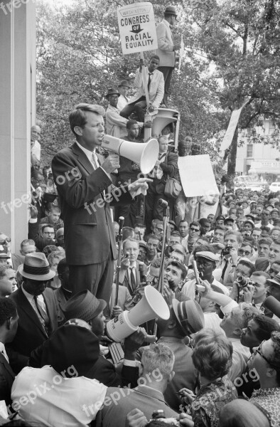 Speech Make Speech Robert Kennedy Racial Equality Racial Segregation