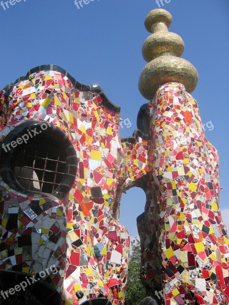 Garden Des Tarot Niki De Saint Phalle Art