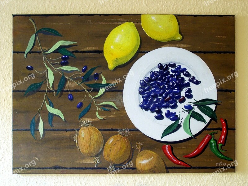 Art Paint Acrylic Paint Still Life Painting