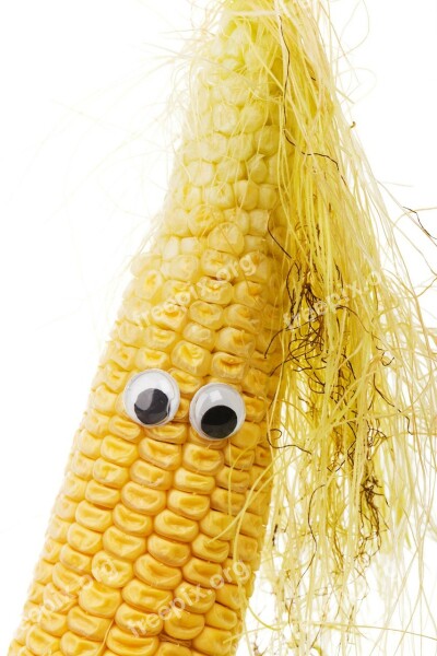 Character Corn Corncob Cute Diet