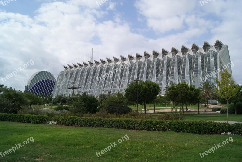 City Of Arts And Sciences Building Tourism Architecture Modern Building