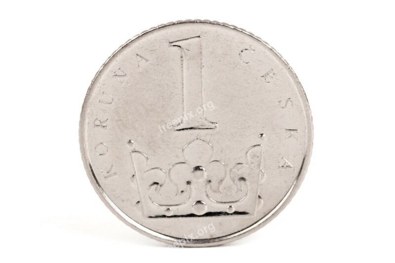 Business Cash Coin Czech Crown Currency