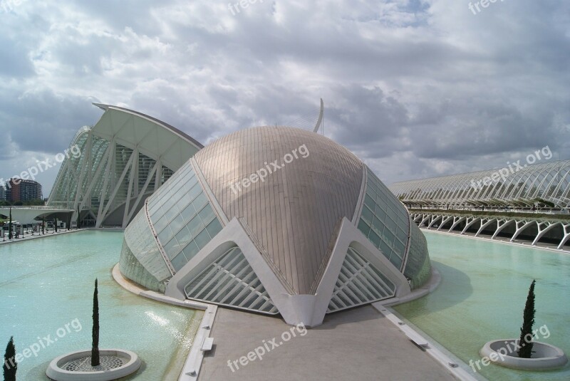 City Of Arts And Sciences Building Tourism Architecture Modern Building