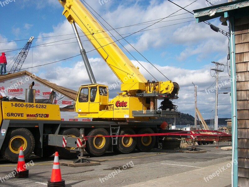 Crane Large Crane Construction Construction Equipment Equipment