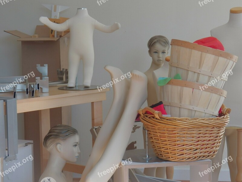 Manikins Mannequins Dummies Body Parts Head