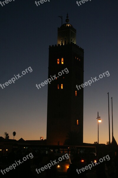 Marrakech City City Centre Free Photos