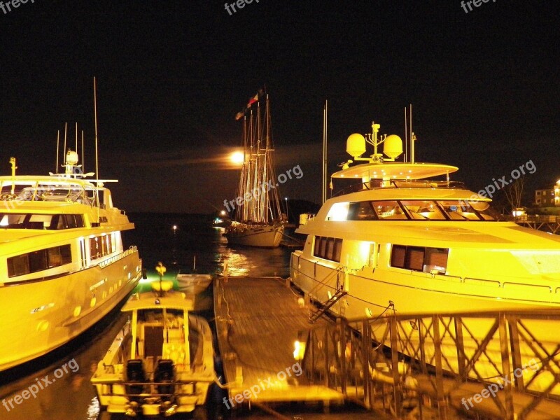 Four Mast Schooner Schooner Boat Boats Ship