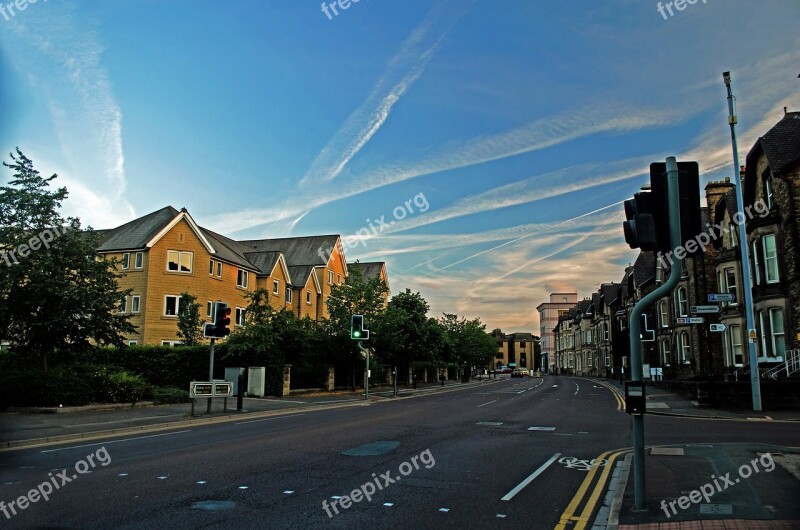 Town Harrogate England Architecture Roads