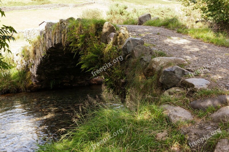 Ancient Arch Architecture Bridge Brook