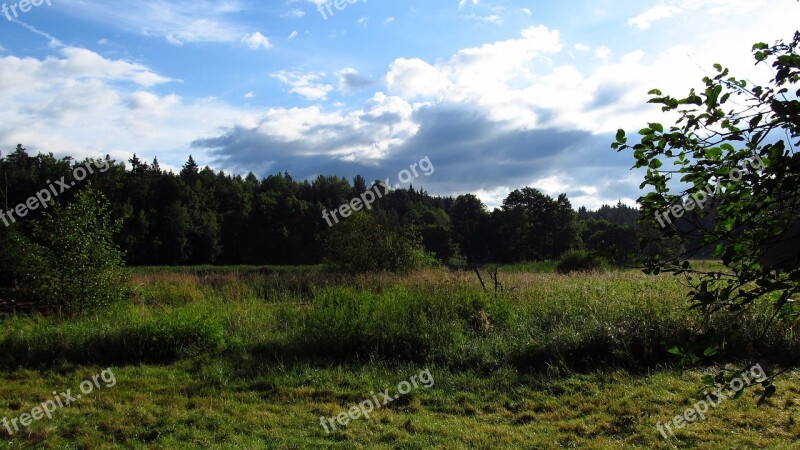 South Bohemian Landscape Nature View Summer