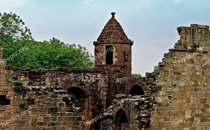 Ruins Walls Architecture Background History