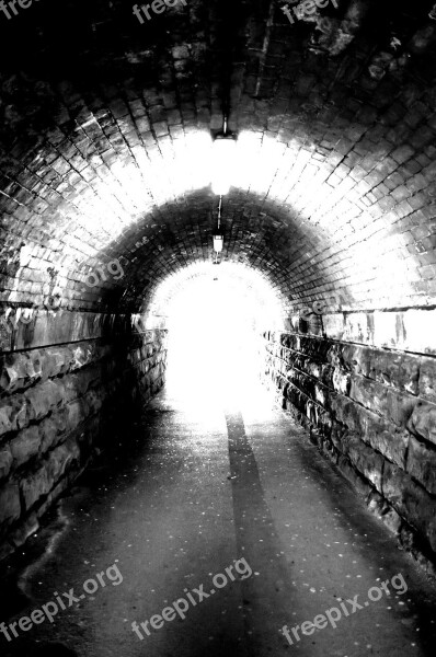 Tunnel Subway Background Architecture Stone