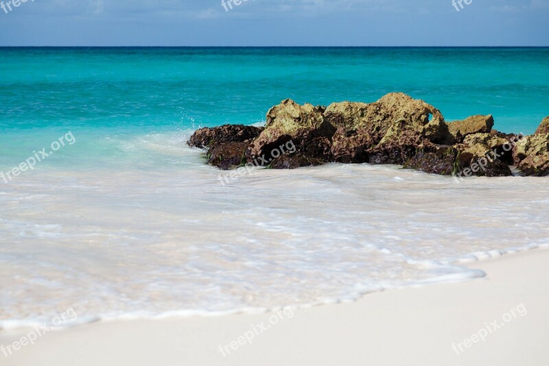 Azure Beach Blue Landscape Nature