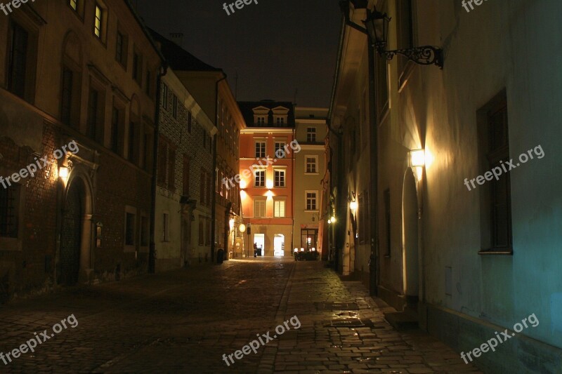 Cracow Kraków Old Town Street