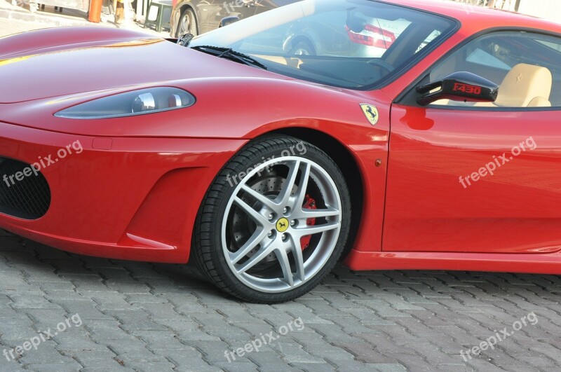 Ferrari F430 The Red Car Modified Car