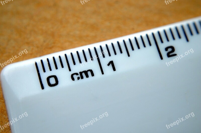 Two Centimeter Meter Measure Business