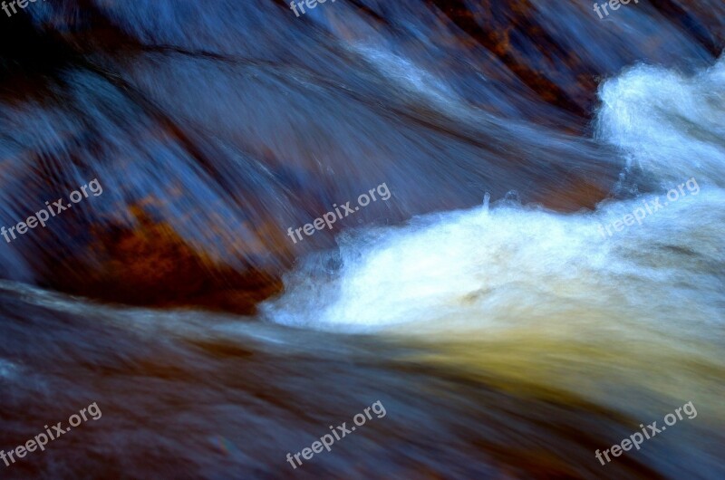 Water Current Background Element Nature