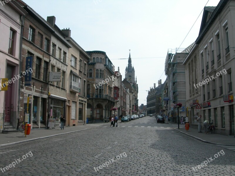 Belgium Ghent Street City Travel