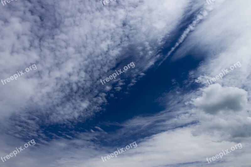 Clouds Sky Blue Cloud Cloudscape