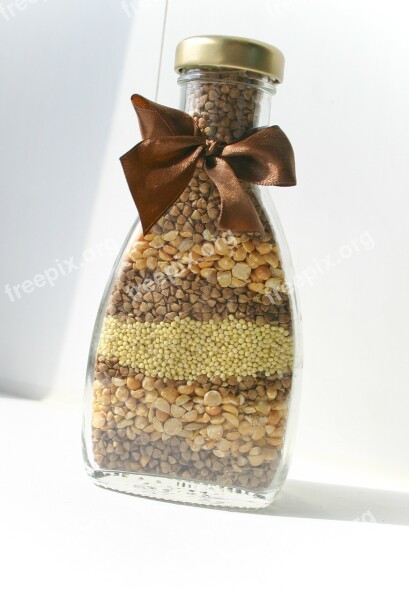 Hand Made Bottle Glass Clearance Decorative