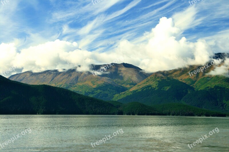 Alaska Wilderness Lake Water Rock