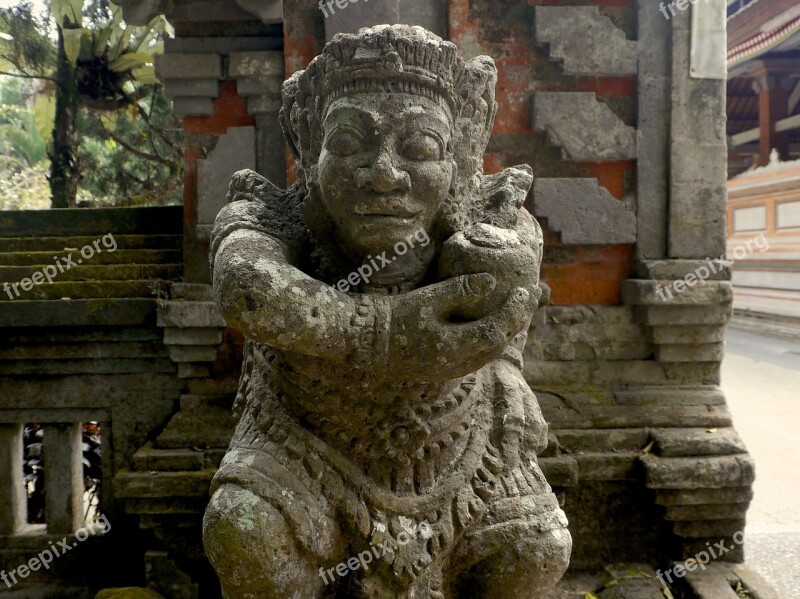 Stone Statues Bali Statue Stone Man