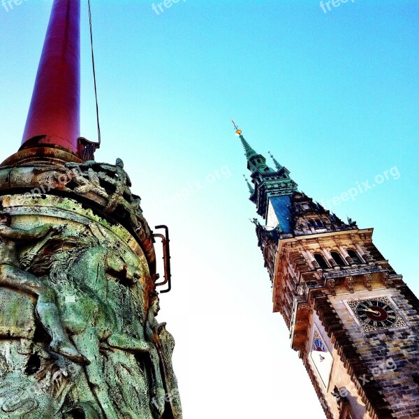 Hamburg Europe Flag Symbols Characters