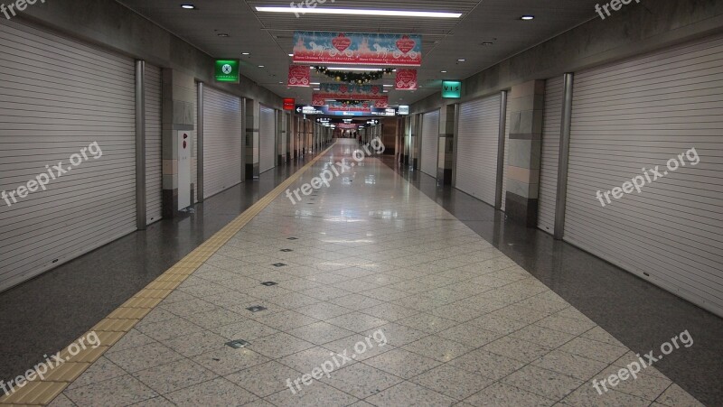 Underground Shopping Street Hiroshima Building Store