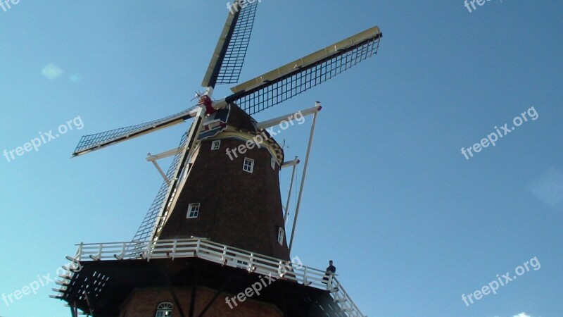 Mill Sky Windmill Netherlands Wind