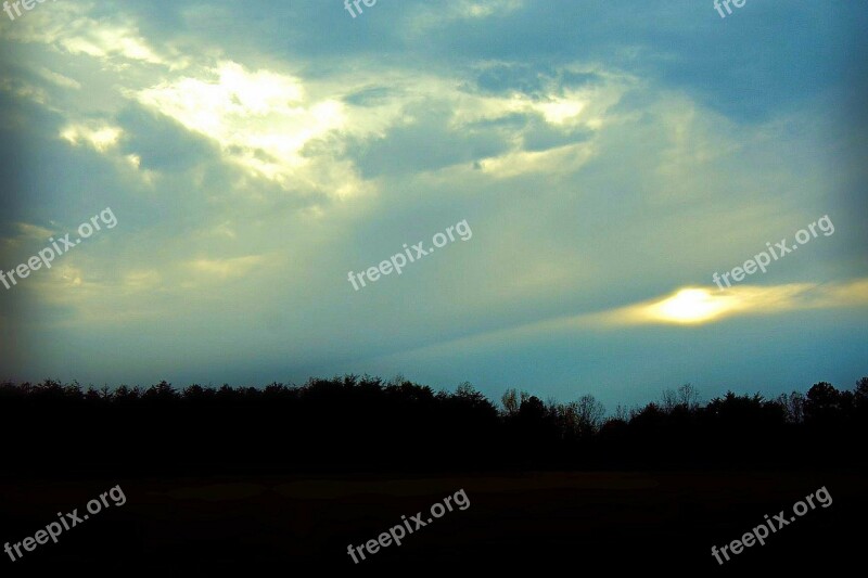 Cloudy Clouds Heaven Sky Nebula