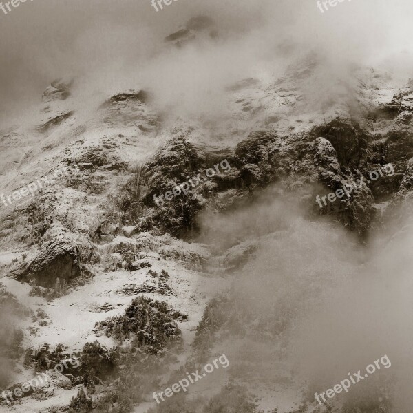 Mountains Mountain Switzerland Alpine Snow