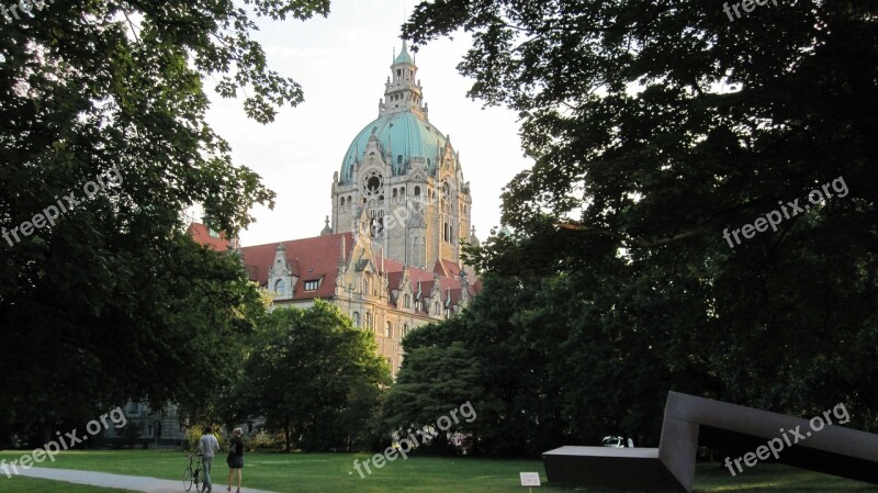 Hanover New Town Hall Lower Saxony Germany Free Photos