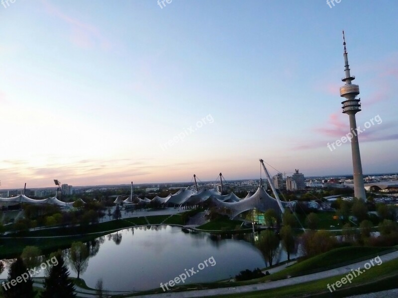 Sunset Munich Lake Vacations Europe