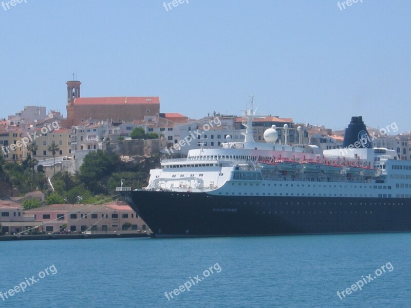 Church Cruise Ship Cruise Ship Sea