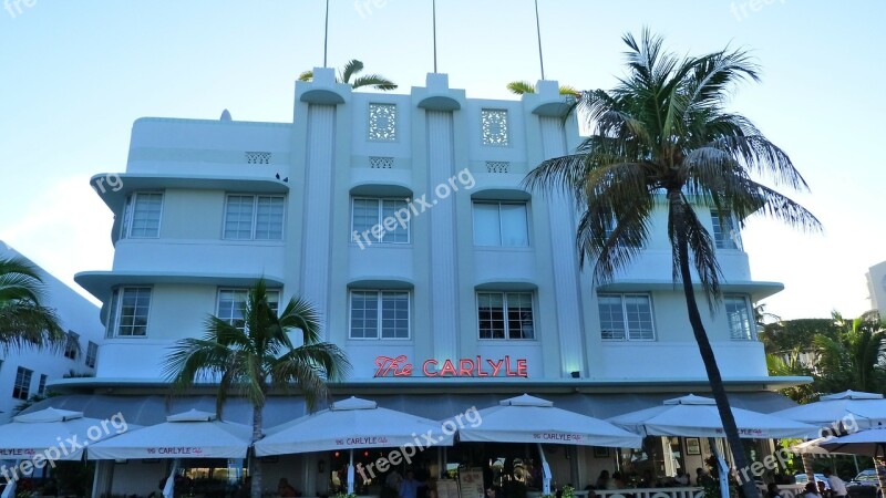 Florida Coast Miami Miami Beach Architecture