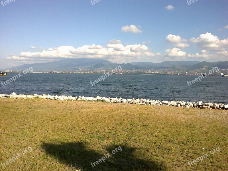 Marine Beach Coastline Izmit Coastal