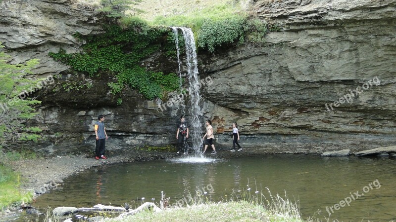 Children Play Splash Splishing Water