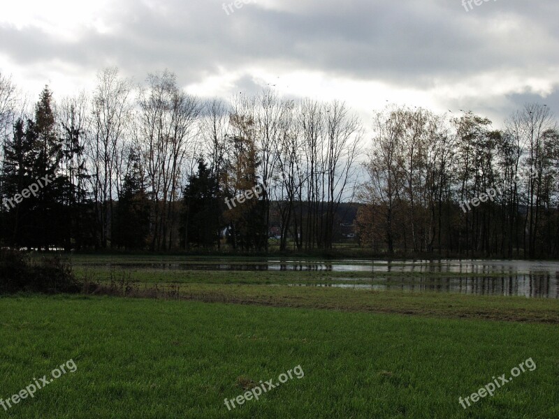 Flooding Reported Water Clouds River