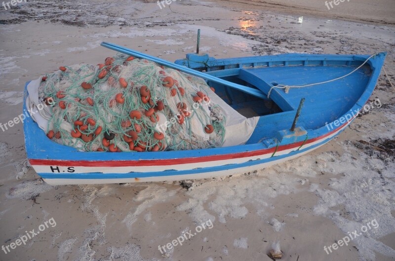 Boat Beach Summer Sea Water