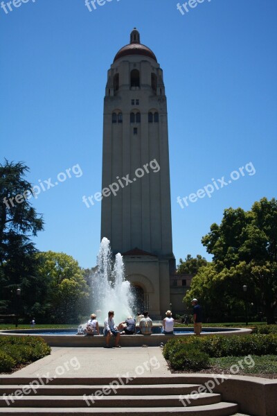 Stanford Tower Use Fountain Water