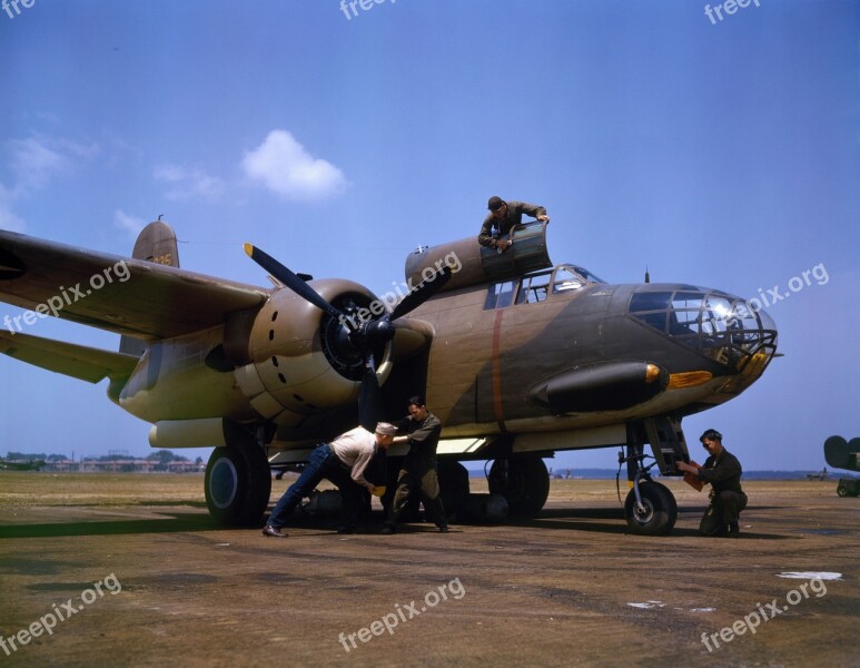 Bomber Battle Bomber Aircraft Douglas A 20 C Bo