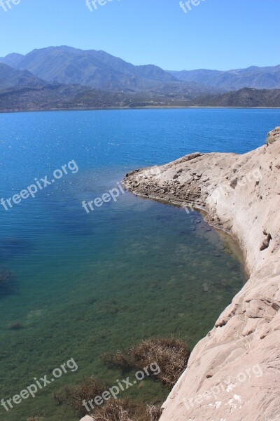 Water Mountain Dam Waters Mountains