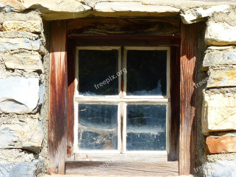 Window Old Spider Webs Free Photos