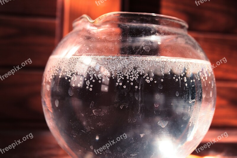 Glass Water Bubbles Foam Bubble