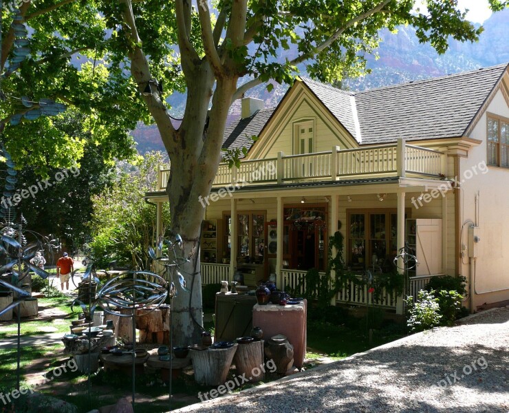 House Building Wooden Architecture Country House