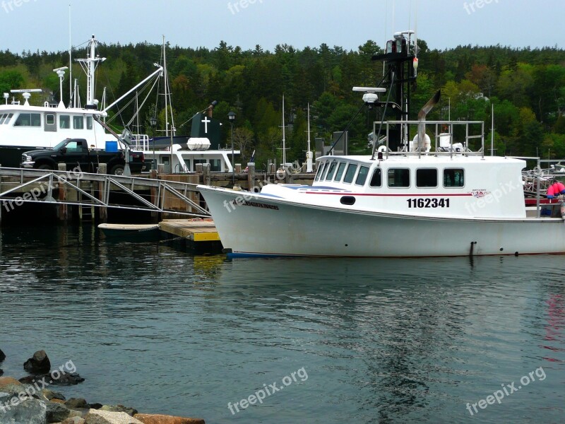 Fishing Boats Ships Atlantic Water