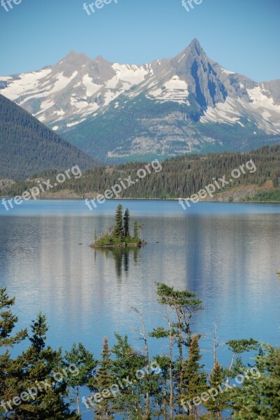 Water Lake Landscape Beauty Nature