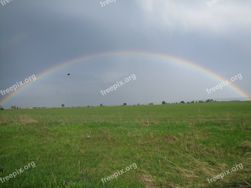 Rainbow Nature Weather Free Photos