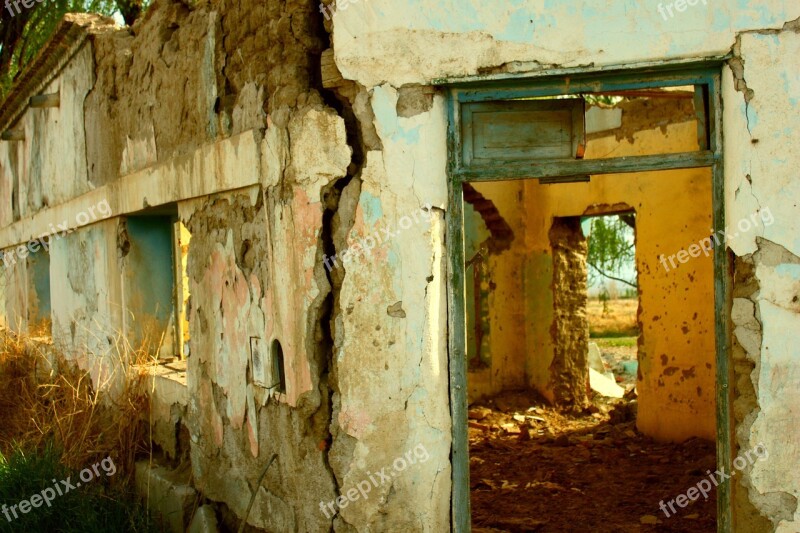 Ruin Old Ruins Door Old Building